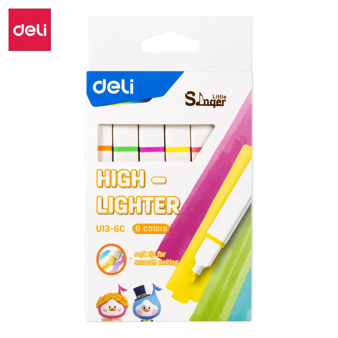 Deli U13-6c NEW | Bellik markerleri 6 sany
