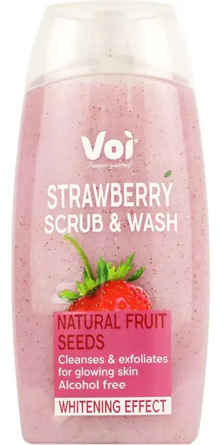 VOI SML-L055 | Duş geli & beden skraby 400 ml Çilek