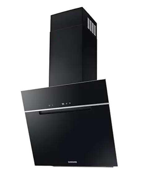 Samsung NK24C7070WB/UR | Wall-Mounted Hood 600mm Black Glass