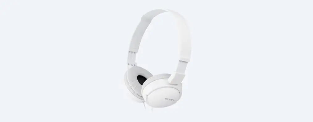Sony MDR-ZX110AP/WZ | Наушники Закрытого Типа Складные Белые