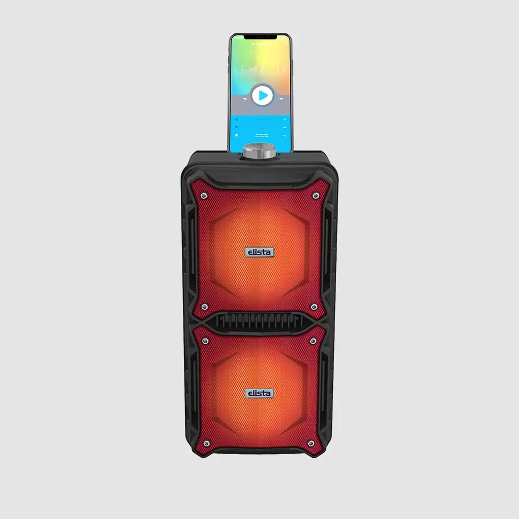 ELISTA ELS-MusiKing 1600 NRG-5501A | Портативная колонка с микрофоном красная