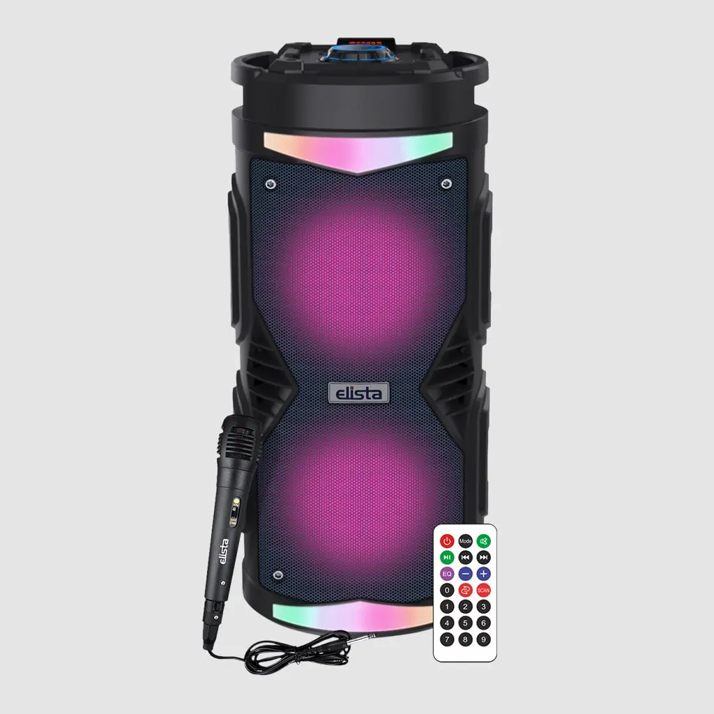ELISTA ELS-MusiStrom 1600 NRG-6601B | Portable Wireless Speaker with Microphone