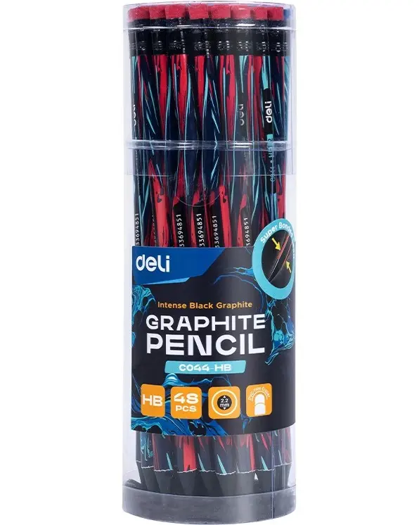Deli C044-HB | Graphite Pencil 2.2mm HB Lead