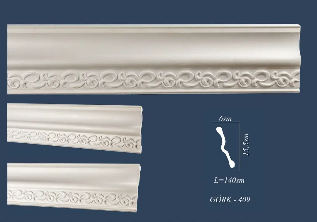 GORK-409 | Bezegli Karniz 140x6sm Döwrebap Görnüş