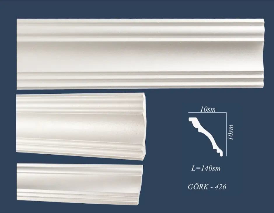 Ajayyp gork gork-426 | Декоративный карниз 140x14 см