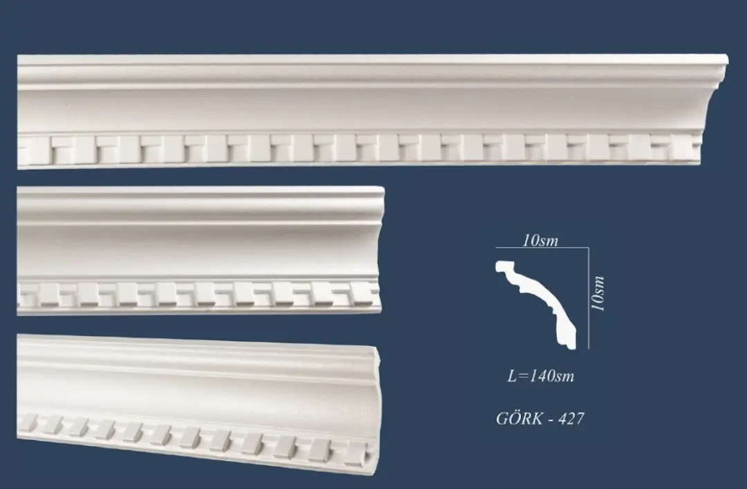 GORK-427 | Bezegli karniz 140 x 14 sm 10 sany