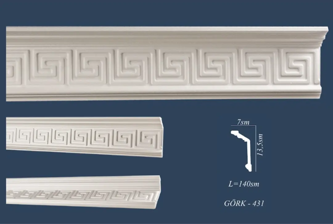 GORK-431 | Decorative Cornice 140x13.5 cm