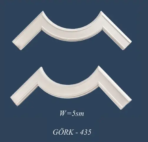 gork-435 | Diwaryň çyzyk burçy 40*5 sm-5 polistirol