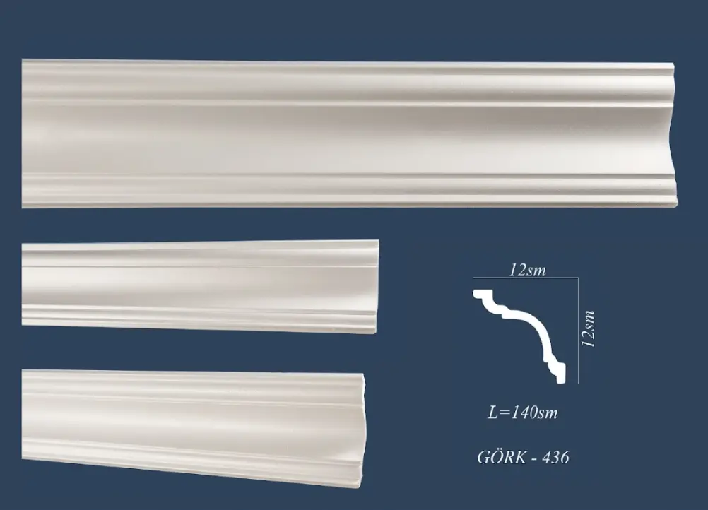 Gork-436 | Decorative Cornice 140*-12-duz
