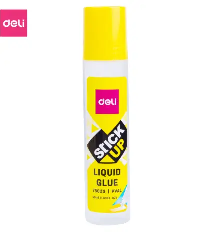 Deli 7302S | 50 ml suwuk ýelim ofis we mekdep üçin