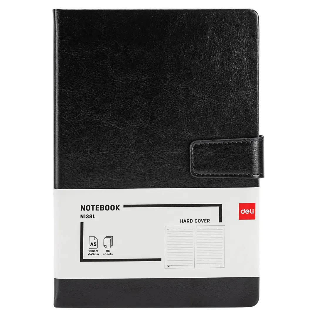 Deli N138L | Notebook A5 96 Sheets 80gsm