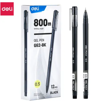 Deli G62-BL | Gel ruçka 0.5mm gök