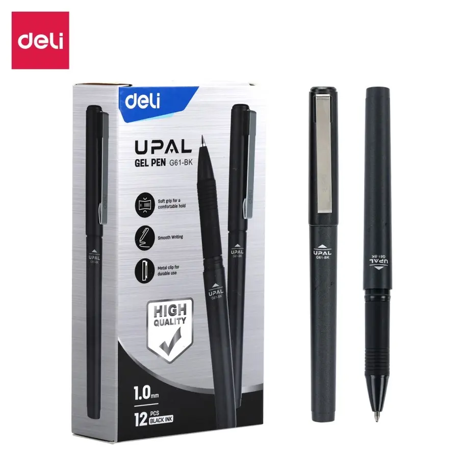 Deli G61-BK | Gel Pen 1.0mm Black