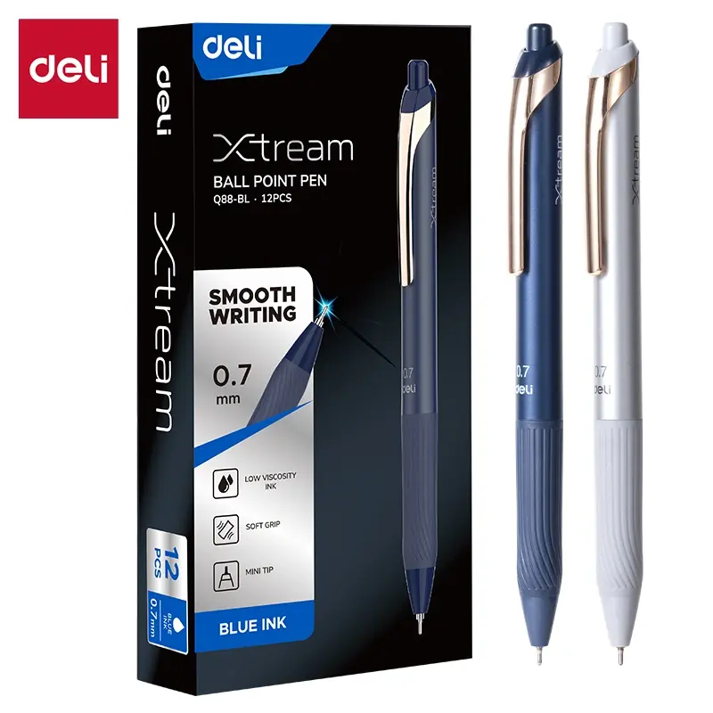 Deli Xtream Q88-BL | Şarikly Ruçka 0,7 mm Inçe Uç