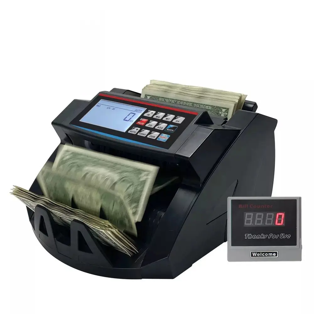 BILL COUNTER 2100|UV+3MG | Счетчик банкнот UV 3MG детекция