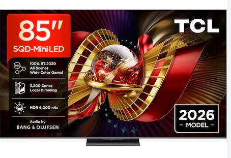 TCL 85C8K | 85" QD-Mini LED телевизор 4K Ultra HD 144Гц
