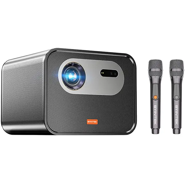 BYINTEK R90MAX | DLP Projector 2200 ANSI Lumens 4K Google TV