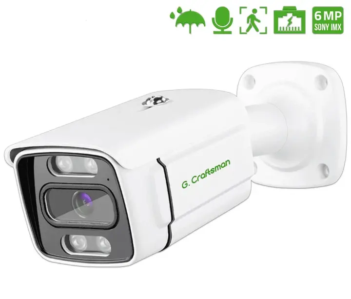 CRAFTSMAN GA-YUVD-M6G | Камера 6 МП PoE для улицы с вариофокалом