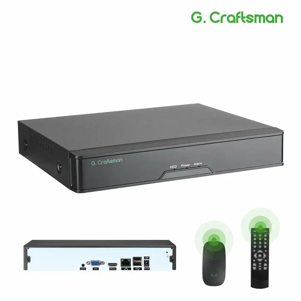 CRAFTSMAN GU-N8016H1 | NVR 16 каналов 8Мп 4K