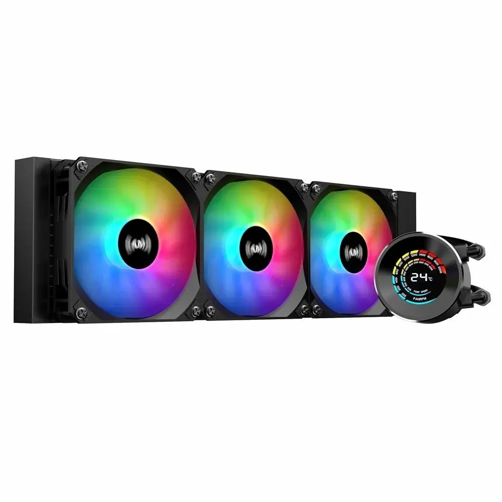 COOLER SAP174 | Жидкостный кулер 360 мм ЖК ARGB