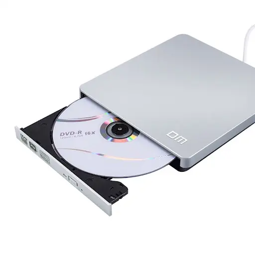 DM SAP207 | External DVD RW Drive USB Silver