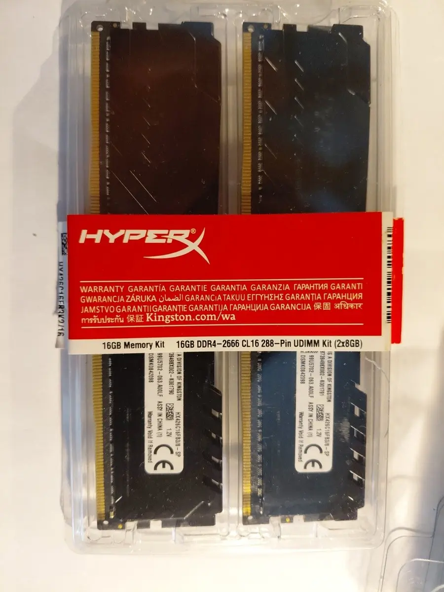 HyperX DK00001112 | ОЗУ DDR4 16ГБ 2666МГц UDIMM