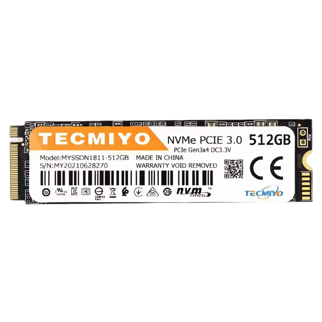 TECMIYO SAP138 | SSD NVMe 512GB High-Speed Storage