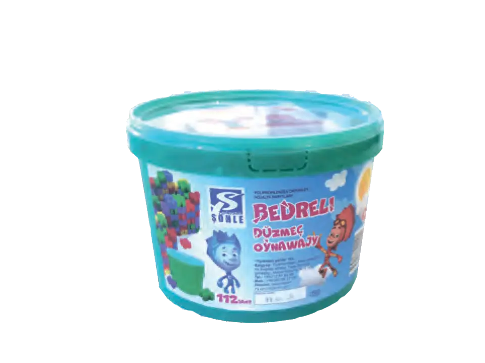 Bucket Building Blocks Set | 112 pcs