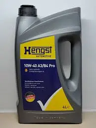 Моторное масло HENGST A3/B4 Pro 0W-40 4L
