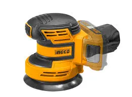 Ingco 20V akkumulýatorly eksentrik slif maşynasy CROSLI2001, 125mm, Li-Ion