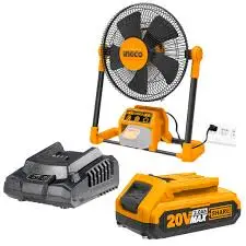 Ingco litiý-ionly wentilýator 12V/20V/220-240V CFALI2001