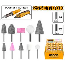 Ingco şlif maşyn esbaplary toplumy 10 sany, AKB1001
