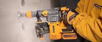 Ingco 20V litiý-ion bezşotkaly perforator 28mm 4.0Ah 2 akkumulýator