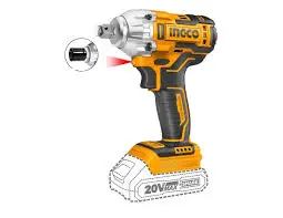 Аккумуляторный ударный гайковерт Ingco CIWLI2038 20В