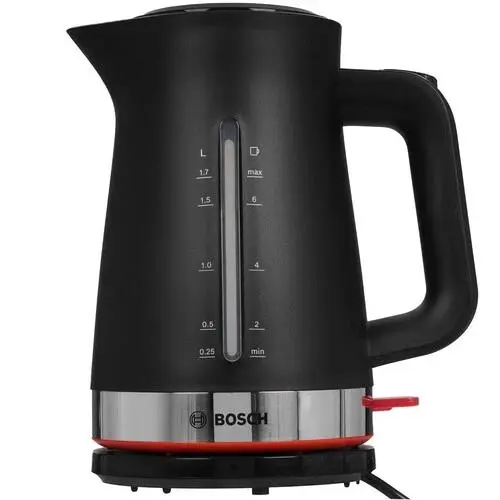 Электрический чайник Bosch, 2400 Вт, 1,7 л, черный