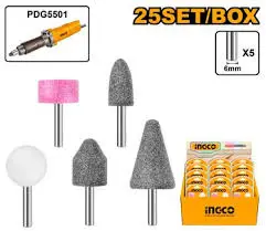 Набор аксессуаров Ingco для шлифовальной машины, 5 шт., модель AKB0502