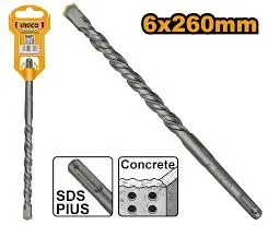 Ingco SDS Plus beton buraw 6x260mm DBH1210604