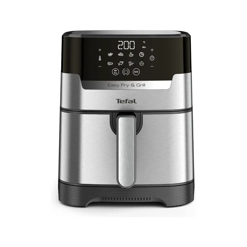 Tefal Air Fryer 1400W 4.2L Нержавеющая сталь Черный 8 программ