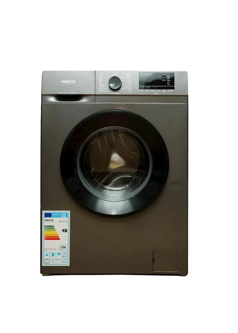 Neos 6KG Ýuwujy maşyn, 15 programma, KG60-1021N-GR, goňur