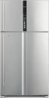 Hitachi 550L 4 gapyly sowadyjy, gök aýna, iki wilkaly, S/N R-W660PUC7X GS