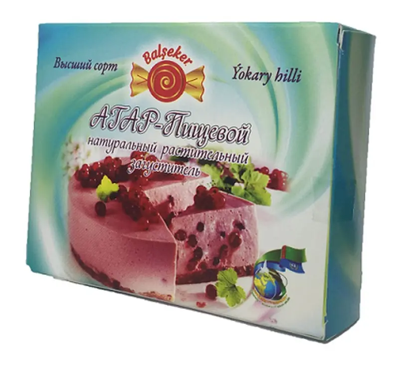 BALSEKER 50g ýokary hilli azyklyk agar tebigy galyňladyjy