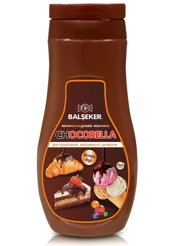 BALSEKER Şokolad pastasy 400GR, doňdurma we desertler üçin