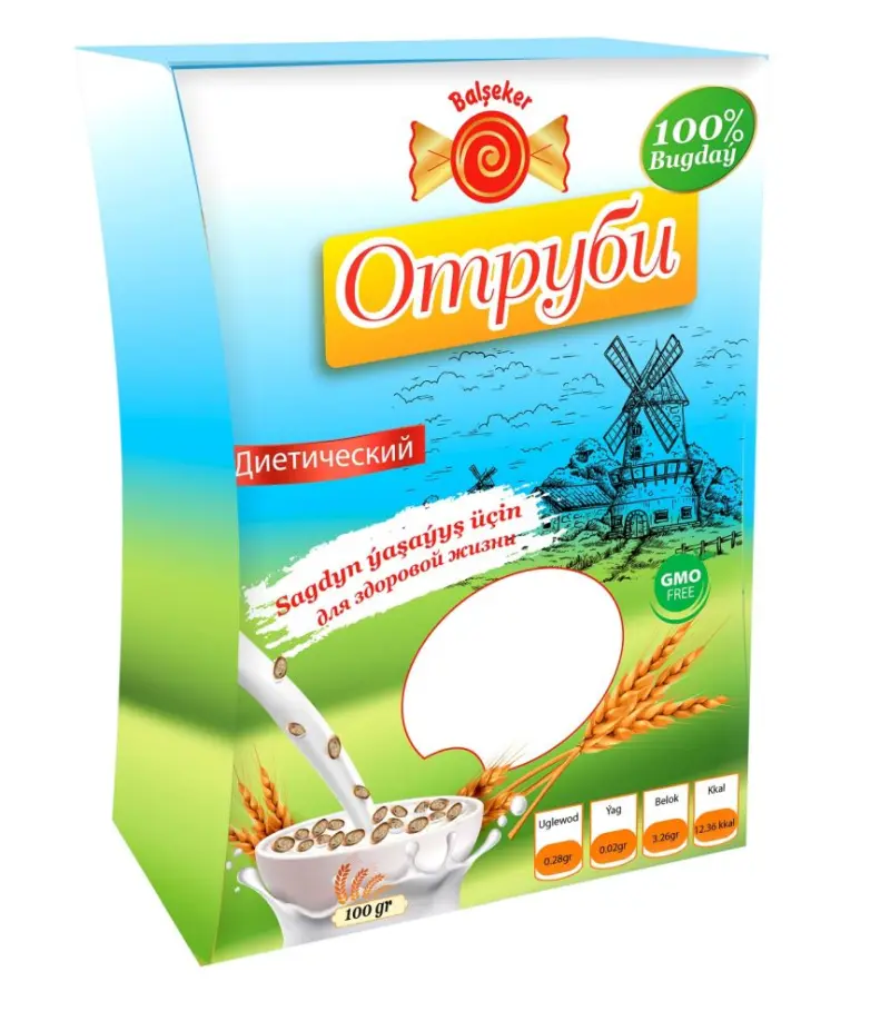 BALSEKER Diet Bran 100GR – Sagdyn durmuş üçin çözgüt