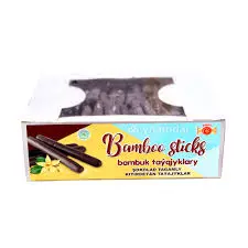 BALSEKER Bambuk taýajyklary (şokolad) 400GR