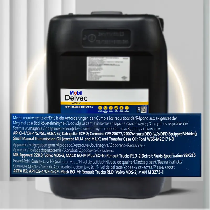 “Mobil Delvac MX Super Defence 15W-40 - 20L”