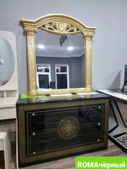 ROMA black | Dressing Table Black Finish