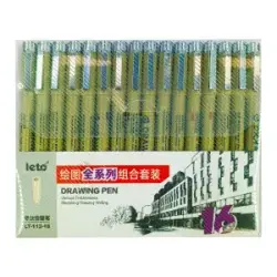 Leto LT-112-16 | Marker Set 16 Colors