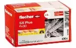 Fischer SX 6 | Giňeldiji Dübel 6 mm Dört Taraplaýyn Berk Tutma