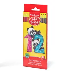 ErichKrause BK-00043503 | Colored Pencils Hexagonal 12 Colors
