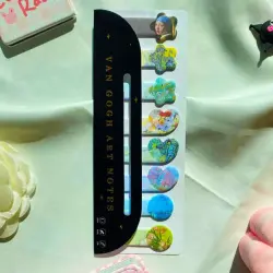 Van Gogh YSD-8815-3 | Sticky Notes Art-Inspired Page Markers